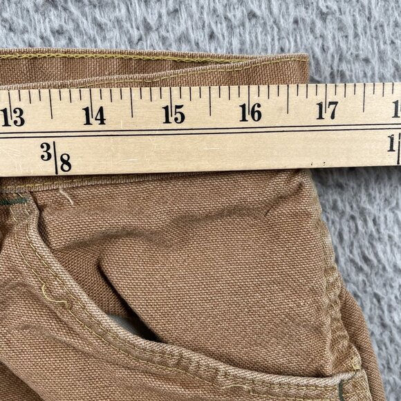 Bulwark FR Pants Mens 36x32 Tan Carpenter Pants Workwear Canvas - Picture 6 of 11